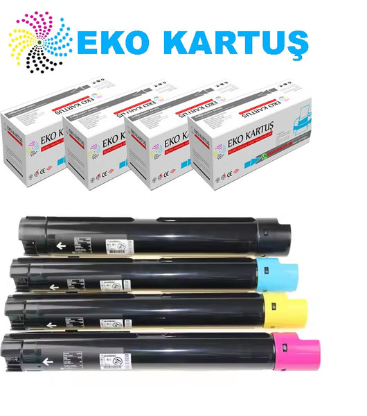 Xerox Workcentre 7125 SET 4 RENK Muadil Toner, - Main view