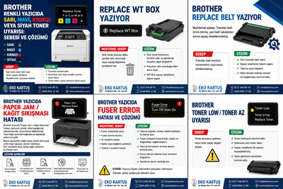 Brother Toner Low / Toner Az Uyarısı: Sebebi ve Çözümü