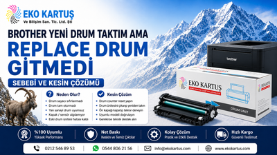 Brother Yeni Drum Taktım Ama Replace Drum Gitmedi
