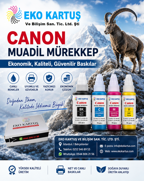 Canon Muadil Mürekkep Yazıcıya Zarar Verir mi?