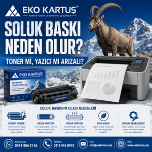 Soluk Baskı Neden Olur? Toner mi Yazıcı mı Arızalı?