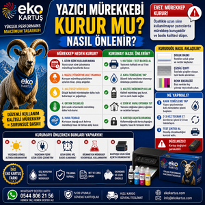 Yazıcı Mürekkebi Kurur mu? Nasıl Önlenir?