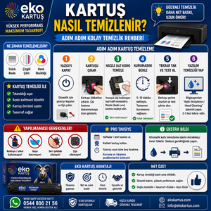 Yazıcı Kartuşu Nasıl Temizlenir?