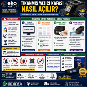 Tıkanmış Yazıcı Kafası Nasıl Açılır? 2026