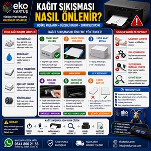 Yazıcı Kağıt Sıkışması Nasıl Önlenir?