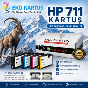 HP 711 Plotter Kartuş