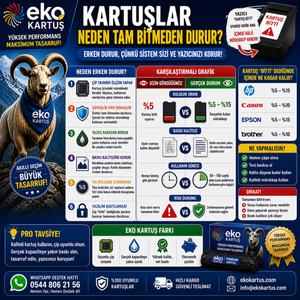 Kartuşlar Neden Tam Bitmeden Durur?