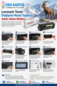 Lexmark Toner Değişimi Nasıl Yapılır? Adım Adım Rehber