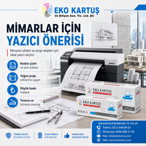 Mimarlar İçin Yazıcı Önerisi: Mimarlık Ofisine Hangi Yazıcı Alınmalı?