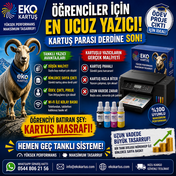 Öğrenciler İçin En Ekonomik Yazıcılar