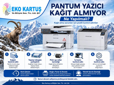Pantum Yazıcı Kağıt Almıyor, Ne Yapılmalı?