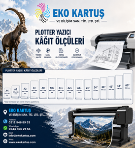 Plotter Yazıcı Kâğıt Ölçüleri Nelerdir?