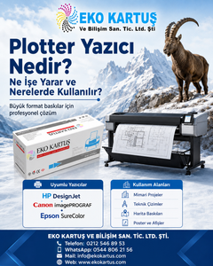 Plotter Yazıcı Nedir? Ne İşe Yarar ve Nerelerde Kullanılır?