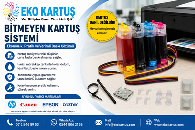 Bitmeyen Kartuş Sistemi Nedir? Nasıl Çalışır, Kimler İçin Uygundur?