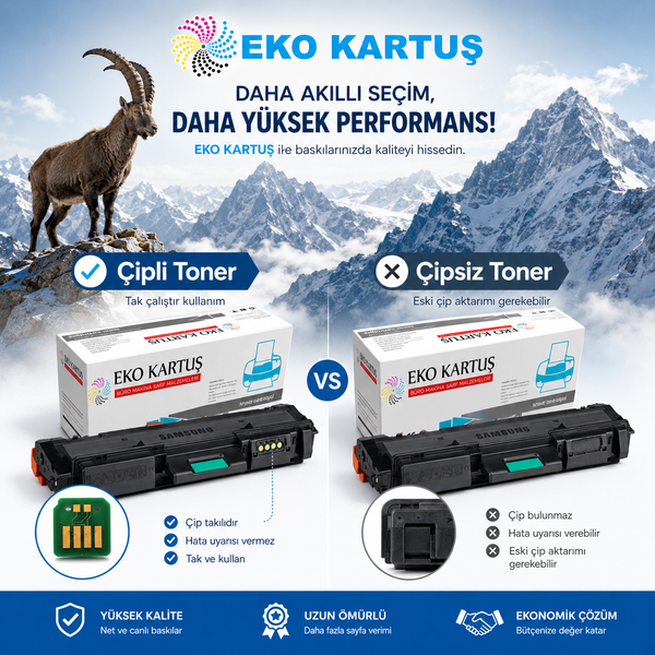 Çipli Toner Nedir? Ne İşe Yarar? Çipli ve Çipsiz Toner Farkı | Eko Kartuş