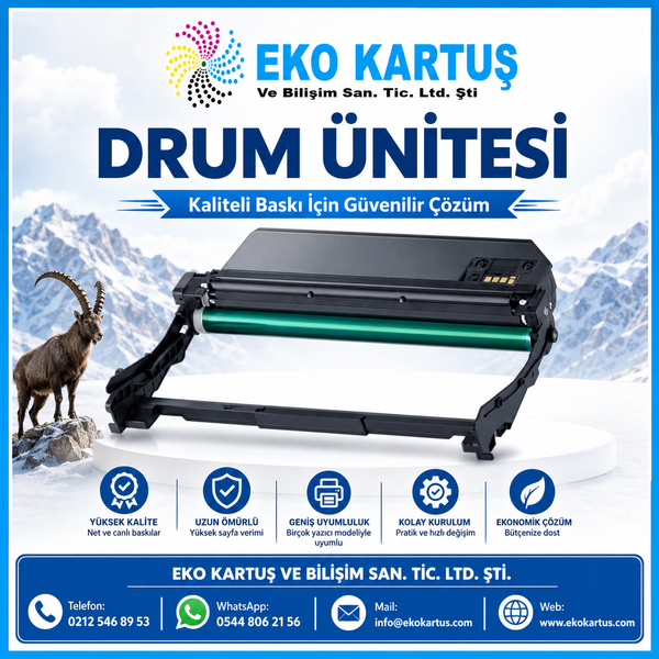 Drum Ünitesi Nedir? Drum Ünitesi Ne İşe Yarar?