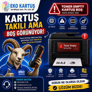 Yazıcı Kartuşu Takılı Ama Boş Görünüyor Sorunu
