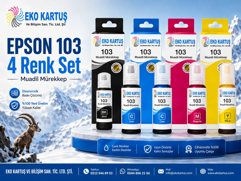 Epson 103 Muadil Mürekkep Kullanmak Yazıcıya Zarar Verir mi?