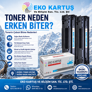 Toner Neden Erken Biter? Tonerin Çabuk Bitme Nedenleri | Eko Kartuş