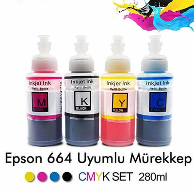 Epson Bitmeyen Kartuş 4x70 ml Mürekkebi - Main view