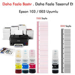 Epson L3110 Uyumlu Mürekkep 4 Renk - Detail view