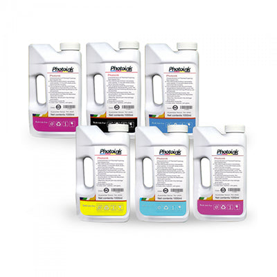 HP Serisi Yazıcılar için Vivera uyumlu 6x1000 ml Mürekkep Seti (PHOTO INK Akıllı Mürekkep) - Main view