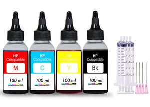 HP Smart Tank 500 Mürekkep 4x100 ml (Muadil) 3000 Sayfa