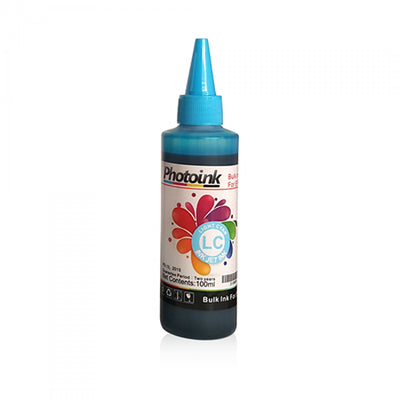 HP Yazıcılar için Vivera uyumlu 100 ml Light Mavi Mürekkep - Main view