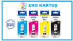 Epson EcoTank L3150 (103 4 RENK) TAKIM  Mürekkep