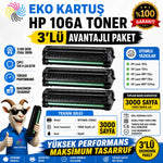 Hp 4ZB77A 3’LÜ AVANTAJLI ÇİPLİ 106A Muadil Toneri