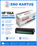 HP W1106A MUADİL TONER (106A) ÇİPLİ