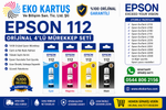EPSON L6460 Ecotank 112 SET 4 RENK ORİJİNAL MÜREKKEP