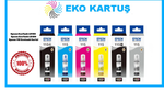 Epson 115 Ecotank Serisi  L8160 6'lı  115 ORİJİNAL  Mürekkep Seti
