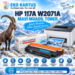 HP 117A W2071A Mavi Muadil Toner   150a /  178nw /   179fng