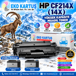 Hp  CF214X ( 14X ) YÜKSEK KAPASİTE MUADİL TONER   M712/   M725/  17.500 SF.