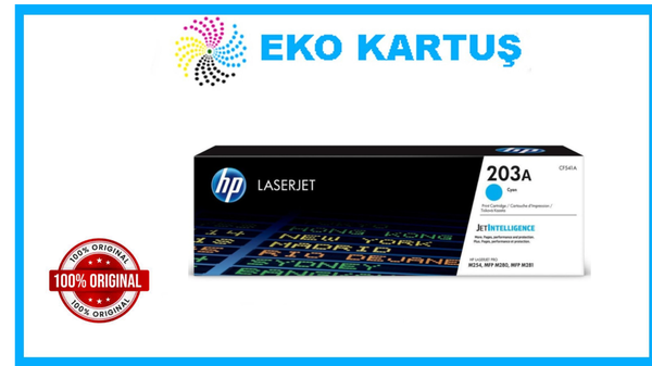 Hp Cf541A 203A Mavi Orjinal Toner