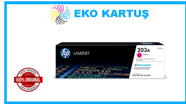 Hp Cf543A 203A Kırmızı Orjinal Toner