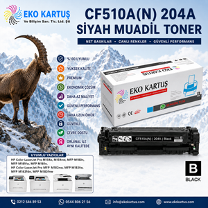 HP CF510A  SİYAH (204A) MUADİL TONER