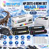 HP 207X W221XA-W2213X 4 Renk Muadil Toner Seti M255nw / M282nw / M283cdw