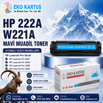 LaserJet Pro 3208  W2220A (222A) MUADİL TONER  4 RENK SET ÇİPLİ