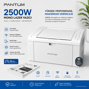 Pantum P2500W Mono Lazer Yazıcı