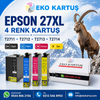 Epson 27XL Yüksek Kapasiteli Uyumlu Kartuş SET 4'LÜ PAKET