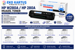 HP LaserJet Pro 400 M401dn Uyumlu Yeni İthal Toner 280A (2500 Sayfa)