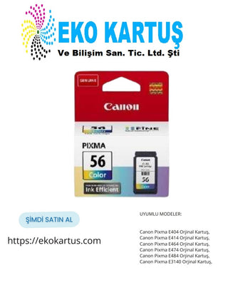Canon CL-56   /9064B001 Renkli Orijinal Kartuş