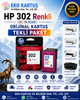HP DeskJet 2139  HP 302 RENKLİ VE SİYAH 2'Lİ PAKET
