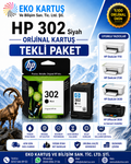 HP DeskJet 2139  HP 302 RENKLİ VE SİYAH 2'Lİ PAKET