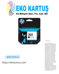 HP 302 F6U66AE BLACK - HP 302 F6U65AE Renkli Orijinal Kartuş  2'Lİ PAKET
