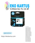 HP 305-3YM60AE Renkli - HP 305-3YM61AE Siyah Orijinal Kartuş 2'li Paket