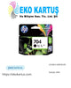 HP 704 Siyah Kartuş CN692AE / HP 704 CN692A ORİJİNAL RENKLİ KARTUŞ