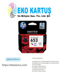 HP 653 - 3YM74AE Renkli Orijinal Kartuş